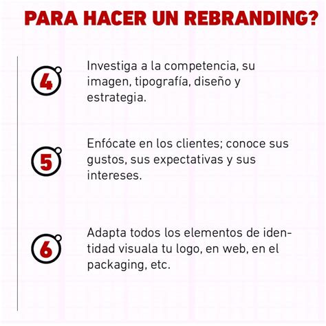 Infografía Cómo Hacer Un Rebranding Frogx Three