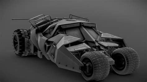 Tumbler Batmobile Buy Royalty Free 3d Model By Quoctien [574e4e9] Sketchfab Store