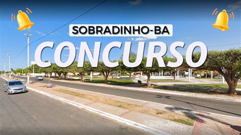 Concurso Prefeitura Sobradinho Ba Sai Edital