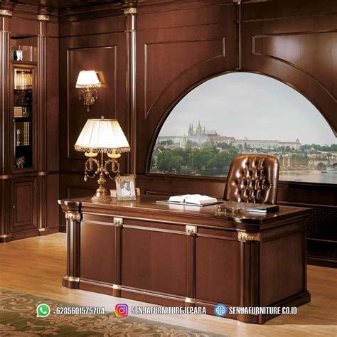 Luxury Office Meja Kerja Direktur Interior Design Jakarta