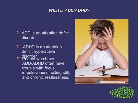 Adhd presentation