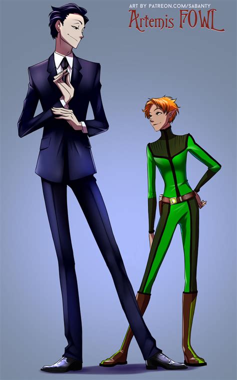 Artemis Fowl And Holly Short By Kogtrinarion On Deviantart