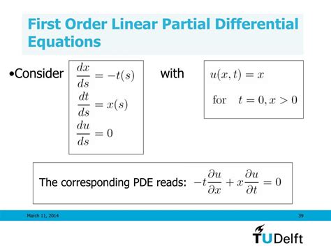 Ppt First Order Partial Differential Equations Powerpoint Presentation Id285859