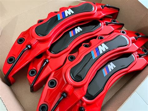 Bmw M Brake Caliper Cover Bmw M Performance Red Bmw Accessories Car