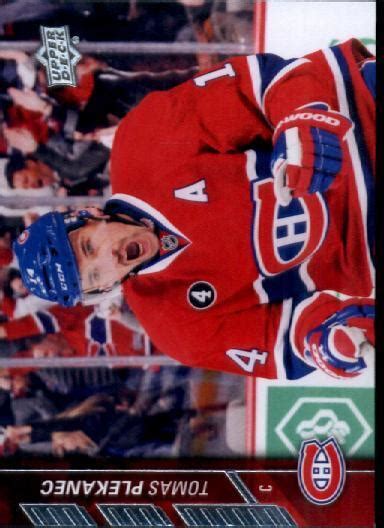 Upper Deck Tomas Plekanec Ebay