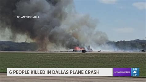 Dallas Air Show Crash Six Dead After Two Planes Collide Ntsb Says