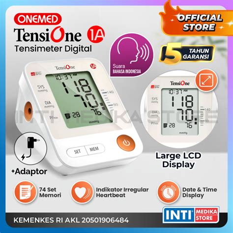 Jual ONEMED Tensimeter Digital TensiOne 1A Dengan Suara Tensi One