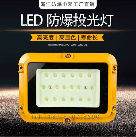 Led防爆灯隧道照明30w40w50w仓库工厂泛光投光灯加油站吸顶应急灯虎窝淘