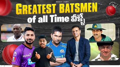 Top 10 Greatest Batsmen In Cricket History Best Batsmen Of All Time