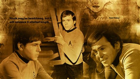 Chekov - Star Trek: TOS vs New Crew Fan Art (12625065) - Fanpop