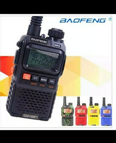 Jual Baofeng Uv R Plus Handy Walkie Talkie W Dual Band Vhf Uhf Two