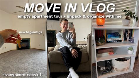 Empty Apartment Tour Move In With Me 🏠📦 Moving In Vlog Unpack