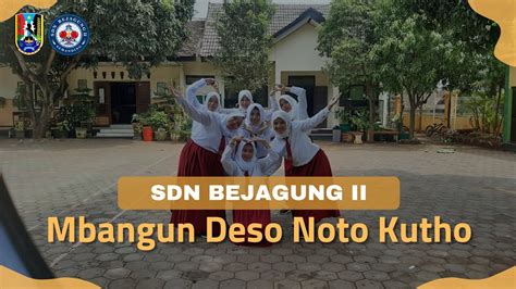 Senam Mbangun Deso Noto Kutho Sdn Bejagung Ii Youtube