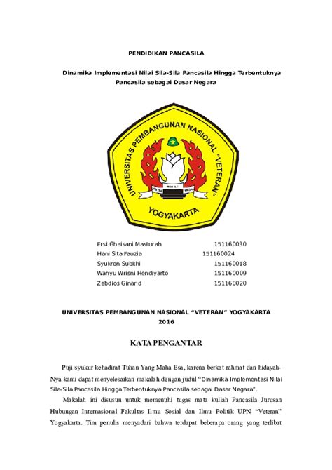 Doc Makalah Pancasila