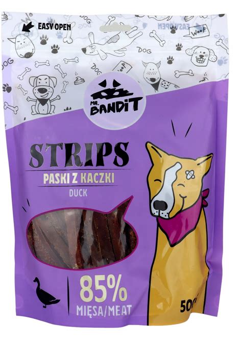 Mr Bandit STRIPS Paski Z Kaczki 500g 11623149544 Allegro Pl