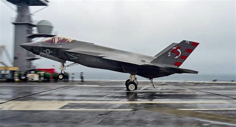 Navy F-35Cs Return To The Carrier For More Development Flights