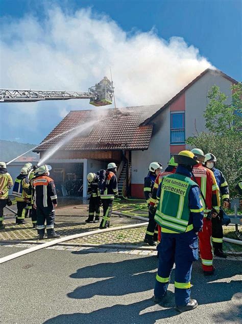 Kulmbach Feuer zerstört Wohnhaus Kulmbach Frankenpost