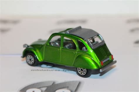 CITROEN 2CV 6 GREEN NOREV JET CAR 1 43