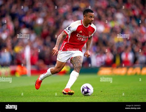 Arsenal S Gabriel Jesus During The Premier League Match At The Emirates