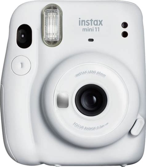 Fujifilm instax mini 11 Instant Film Camera Ice White 16654798 - Best Buy