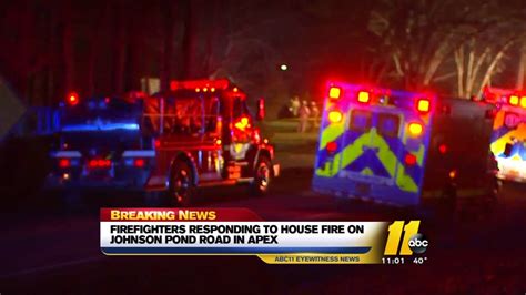 Firefighters Battle House Fire In Apex Abc11 Raleigh Durham