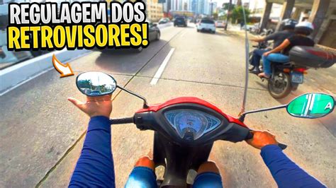 Como Regular Os Retrovisores Da Moto Biz Corretamente Para Ter Uma