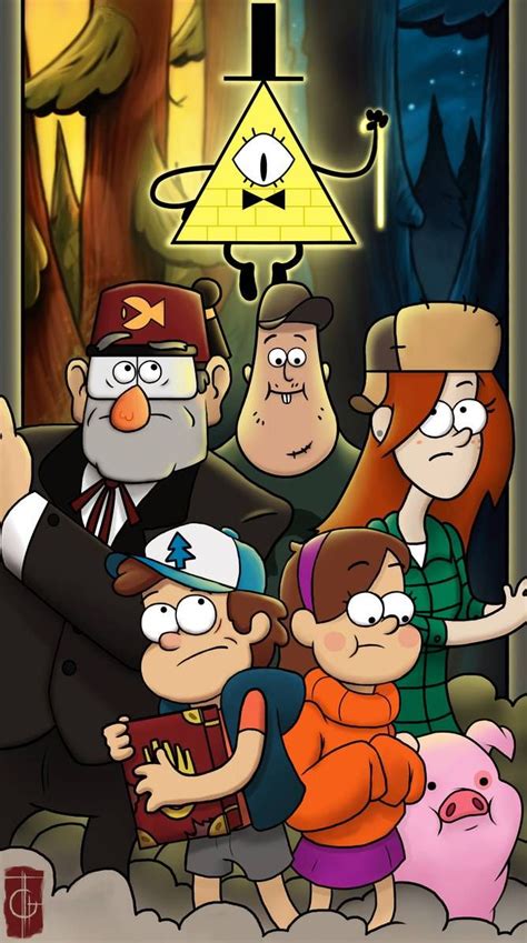 Gravity Falls By Thegameworld On Deviantart Gravity Falls Fondos De