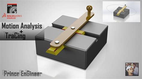 SOLIDWORKS Motion Analysis Assembling A Mechanism And Tracing Point