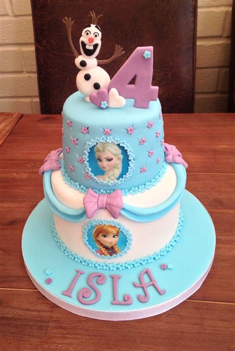 Pin By Ashley Frino On Birthday Party Frozen Birthday Cake Frozen