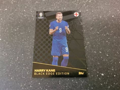 Match Attax Uefa Euro Be Harry Kane England Black Edge Edition