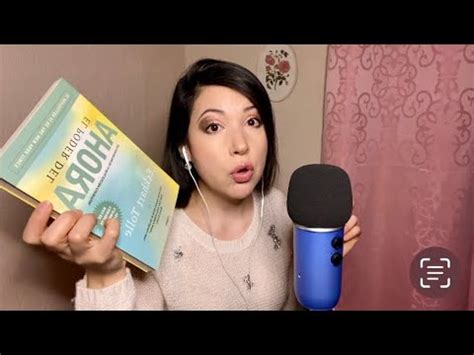 ASMR Leyendo El Libro El Poder Del Ahora ASMR Reading The Book The