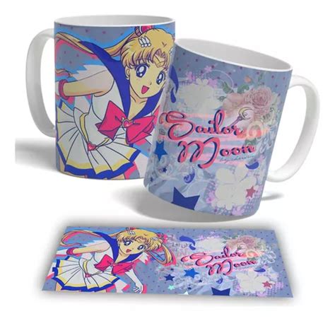 Taza Diseño Sailor Moon 5 Serena Anime Cuotas sin interés