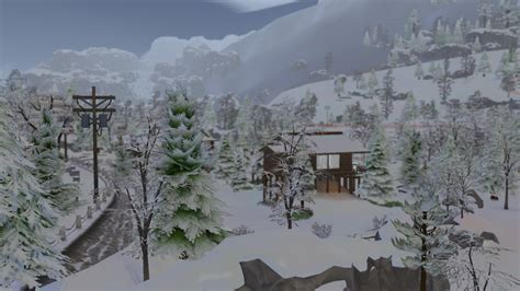 Making The Most Of Build Mode In The Sims 4 Snowy Escape Simsvip