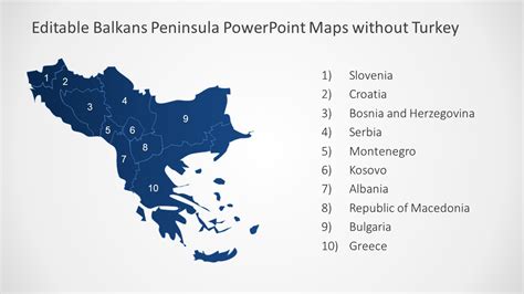 Physical Map Of Europe Balkan Peninsula