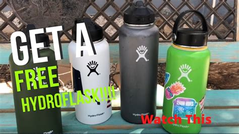 How To Get A New Hydroflask For Free Youtube