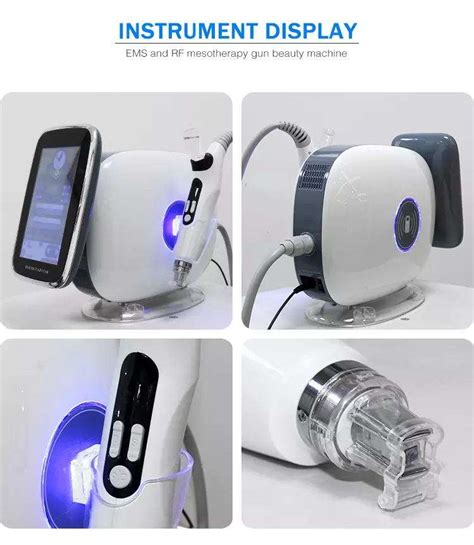 In Rf Ems Nano Mesotherapy Beauty Machine