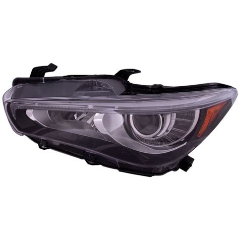 Headlight Led Capa Certified Left Hand Driver Side Fits Infinity Q