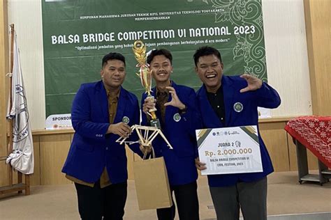 Jembatan Adhira Dakaracalya Karya Mahasiswa Um Juara Nasional Lomba