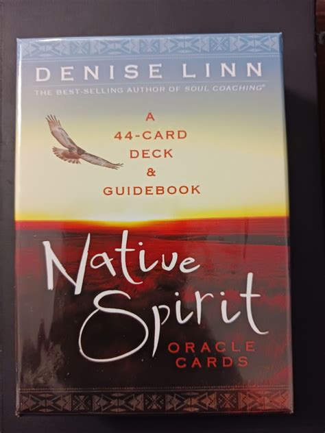 Native Spirit Oracle Cards A 44 Card Deck And Guidebook By Linn