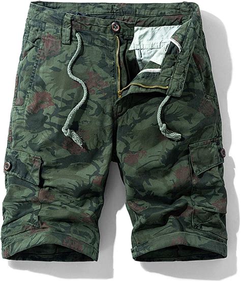 Ustzftbcl Sommer Camouflage Taktische Frachthorts M Nner Khaki Jogger