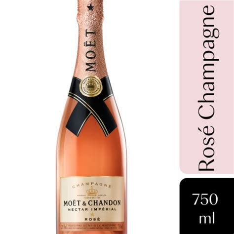 Moet & Chandon Nectar Imperial Rose France Sparkling Wine, 750 ml - Ralphs