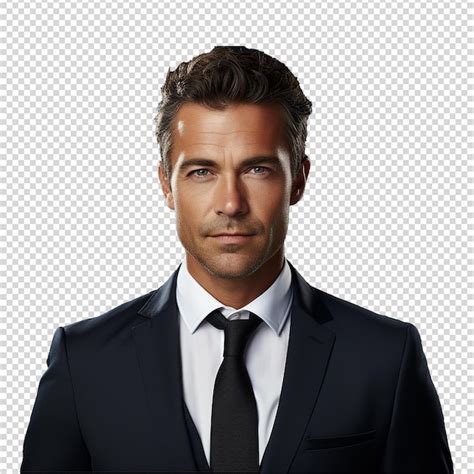 Premium Psd Businessman Isolated On Transparent Background