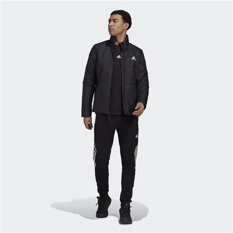 Adidas BSC 3 Stripes Insulated Jacket Black Adidas UAE