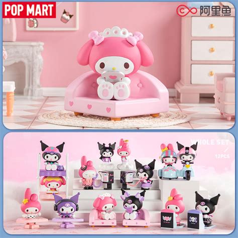 Pop Mart Figure Toys Sanrio Characters Sweet Besties Series Blind Box