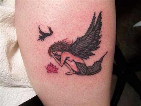 picture tattoo collection: Small Angel Tattoos