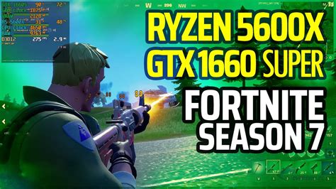 Fortnite Chapter FPS Intel I5 9400F GTX 1660 Super FPS Test Real