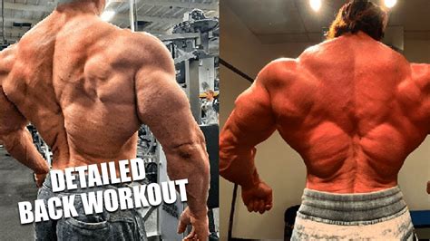 Detailed Back Workout For A Defined Back Youtube