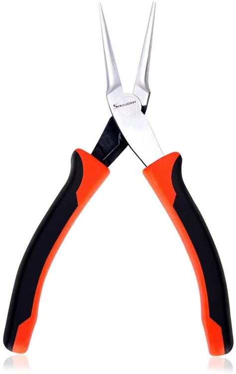 SPEEDWOX Needle Nose Pliers For Jewelry Making Thin 5 5 Inches Smooth