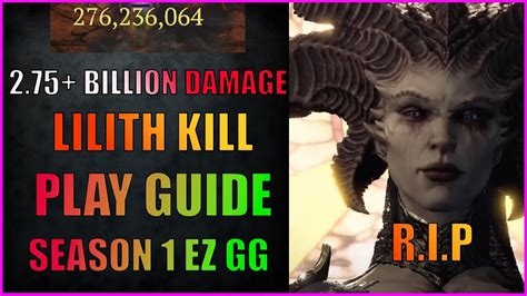 Diablo Guides Builds Uber Lilith Kill Druid Season Guide Tipp