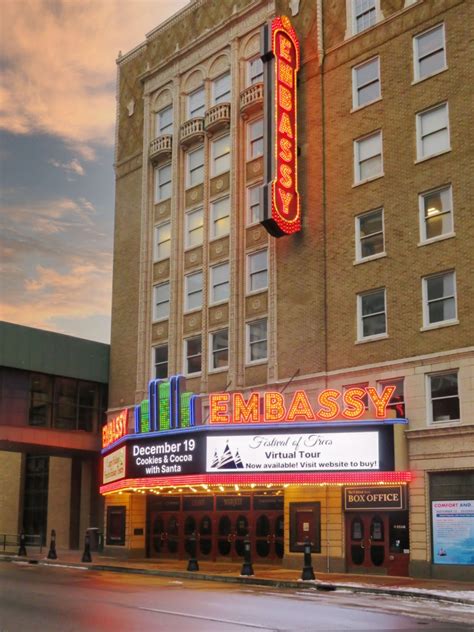 Embassy Theatre Installs New Electronic Message Centers on Its Iconic ...